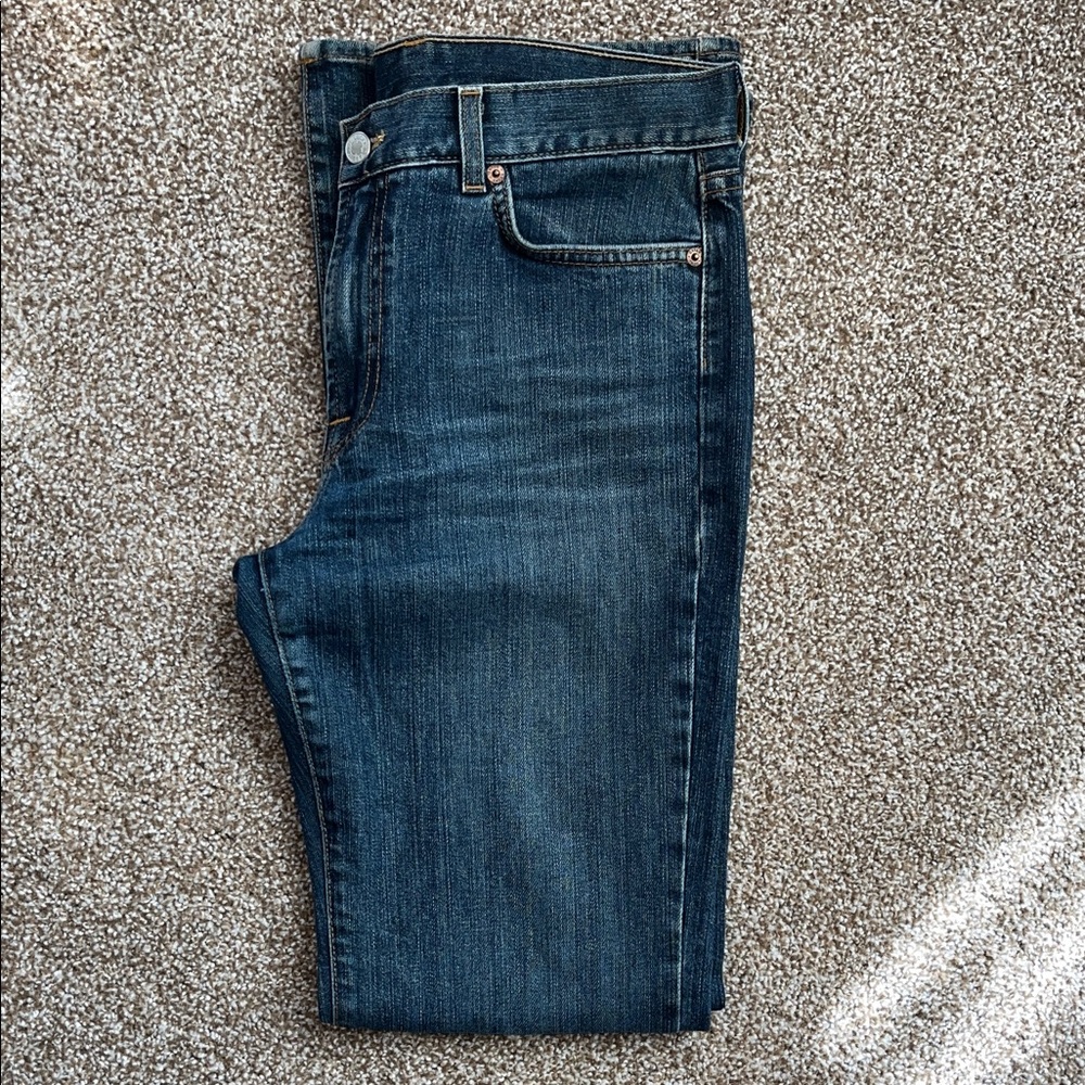 LUCKY Boot Cut Dark Blue Denim Jeans Size 10/30